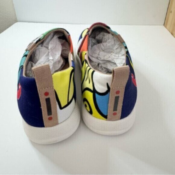 US 10 UIN Slip On Shoes Canvas Comfortable Loafers Fantasy (EU 42) - Picture 7 of 13